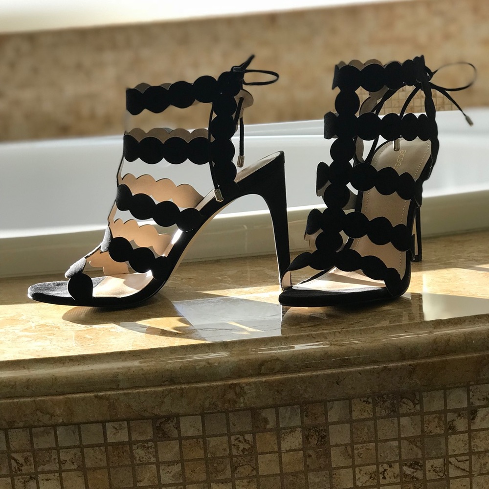 Black heels